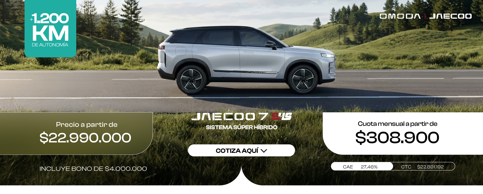 JAECOO 7 SHS