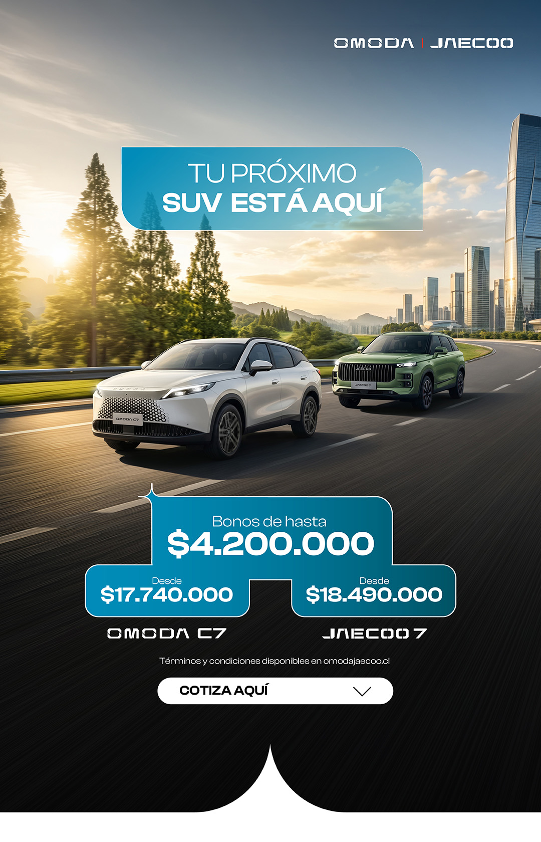 JAECOO 7 OMODA C7